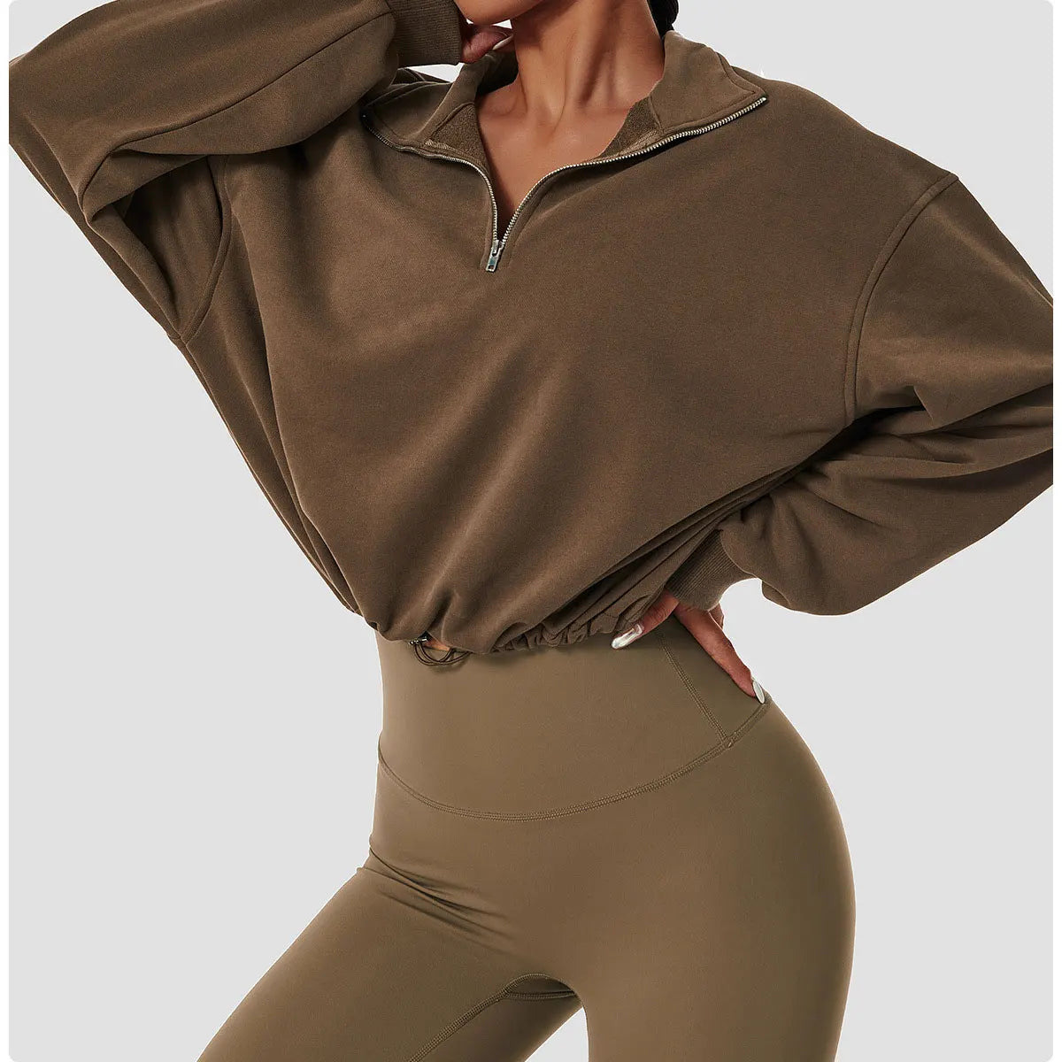 New York Sweatshirt zip-up